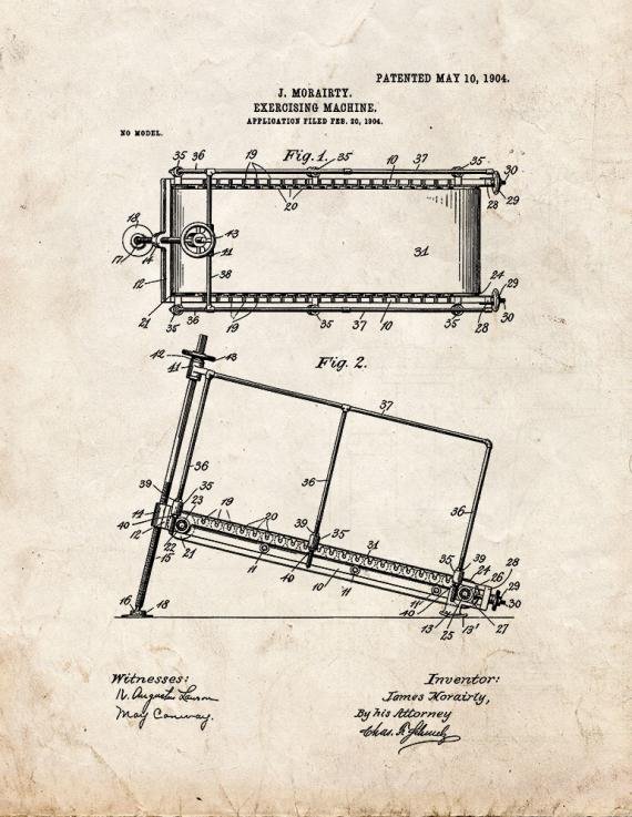 Patent Blueprint 3329 1 12 A4 Photo Print