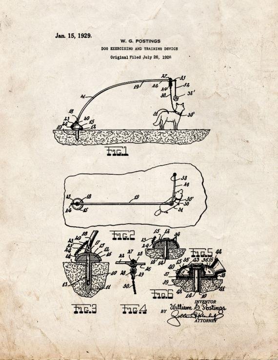 Patent Blueprint 3330 1 12 A4 Photo Print