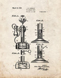 Patent Blueprint 3333 1 12 A4 Photo Print
