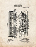 Patent Blueprint 3343 1 12 A4 Photo Print