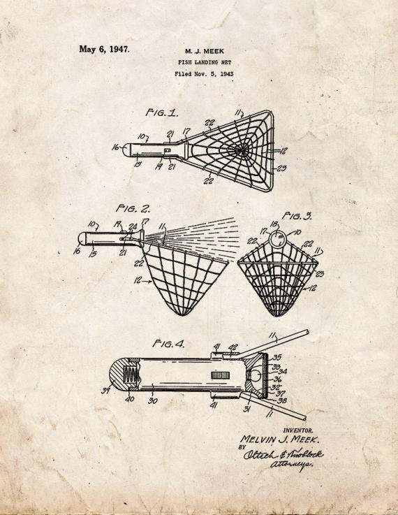 Patent Blueprint 3349 1 12 A4 Photo Print