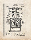 Patent Blueprint 3355 1 12 A4 Photo Print