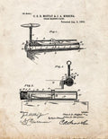 Patent Blueprint 3364 1 12 A4 Photo Print