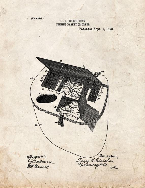 Patent Blueprint 3372 1 12 A4 Photo Print