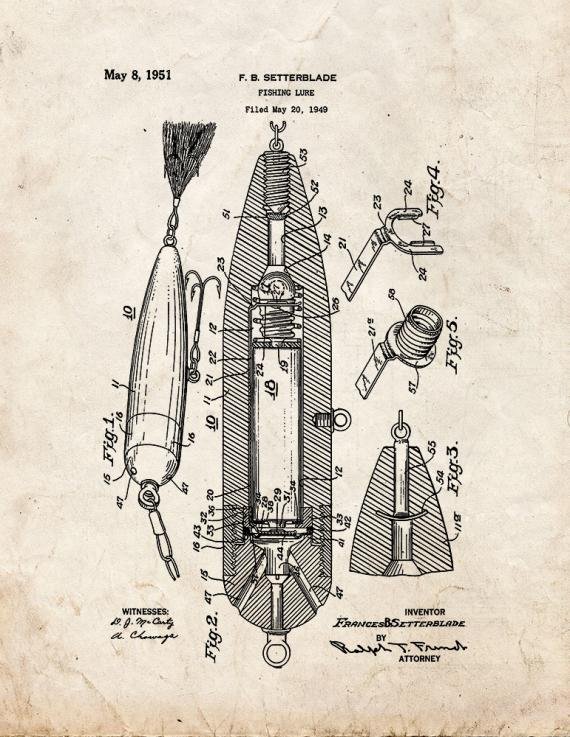 Patent Blueprint 3373 1 12 A4 Photo Print