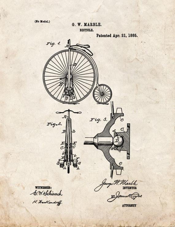 Patent Blueprint 3378 1 12 A4 Photo Print