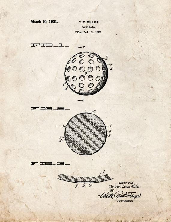 Patent Blueprint 3388 1 12 A4 Photo Print