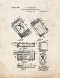 Patent Blueprint 3390 1 12 A4 Photo Print