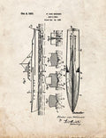 Patent Blueprint 3391 1 12 A4 Photo Print
