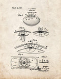 Patent Blueprint 3393 1 12 A4 Photo Print