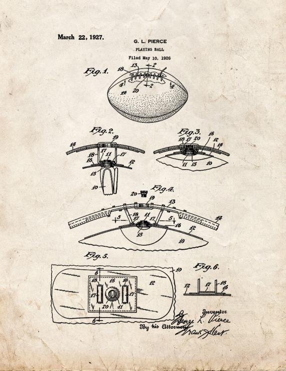 Patent Blueprint 3393 1 12 A4 Photo Print
