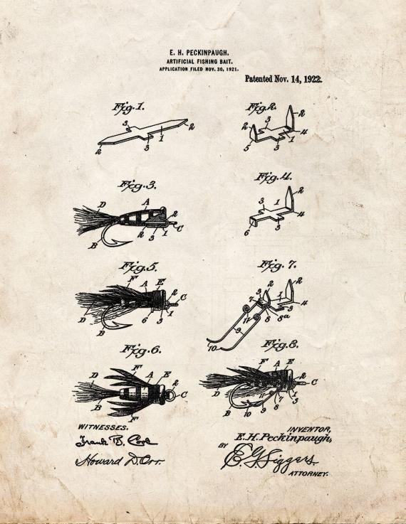 Patent Blueprint 3401 1 12 A4 Photo Print