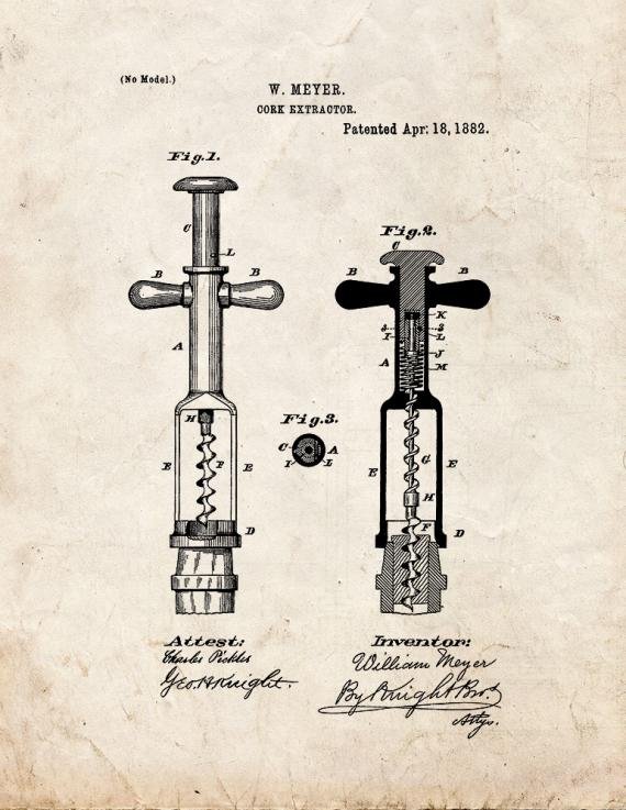 Patent Blueprint 3405 1 12 A4 Photo Print