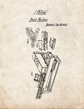 Patent Blueprint 3411 1 12 A4 Photo Print