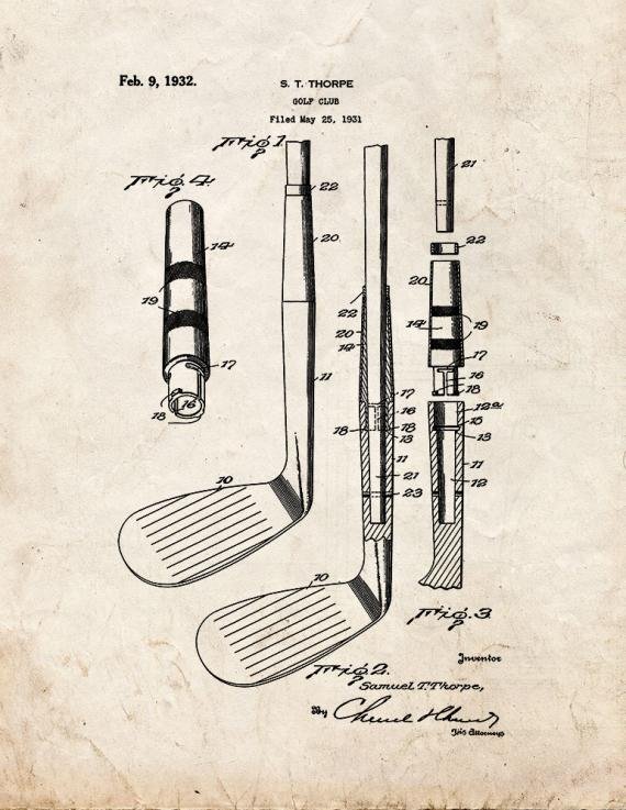 Patent Blueprint 3424 1 12 A4 Photo Print