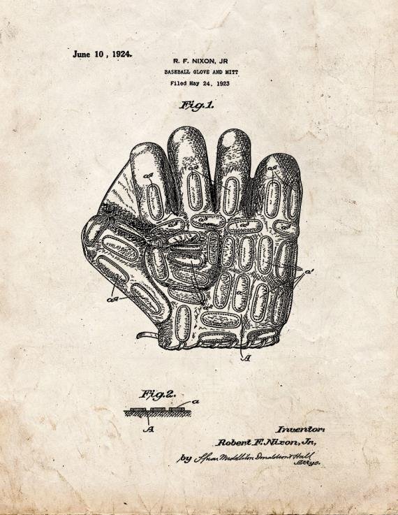 Patent Blueprint 3434 1 12 A4 Photo Print