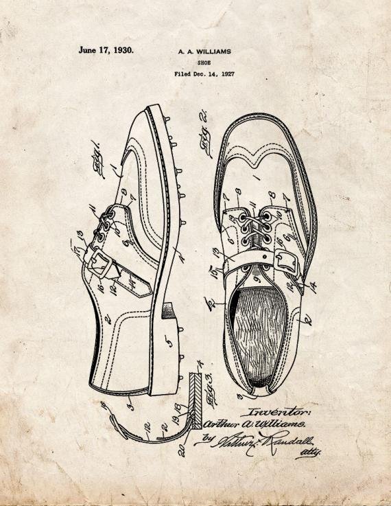 Patent Blueprint 3436 1 12 A4 Photo Print