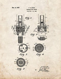 Patent Blueprint 3440 1 12 A4 Photo Print