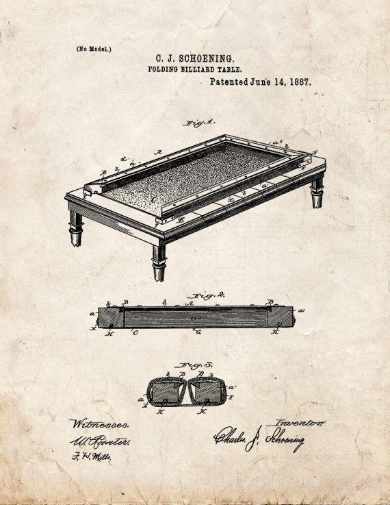 Patent Blueprint 3448 1 12 A4 Photo Print