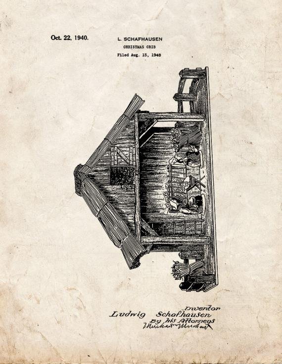 Patent Blueprint 3449 1 12 A4 Photo Print