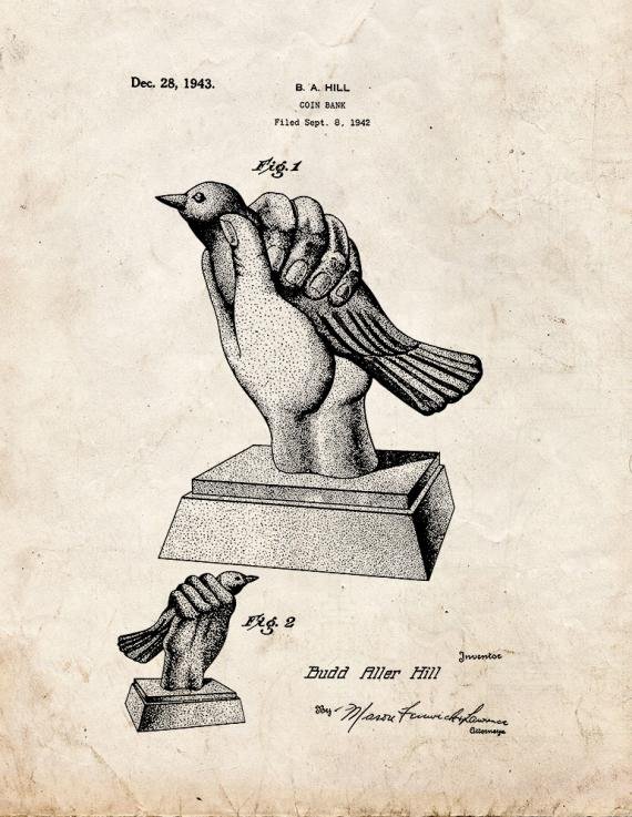 Patent Blueprint 3450 1 12 A4 Photo Print