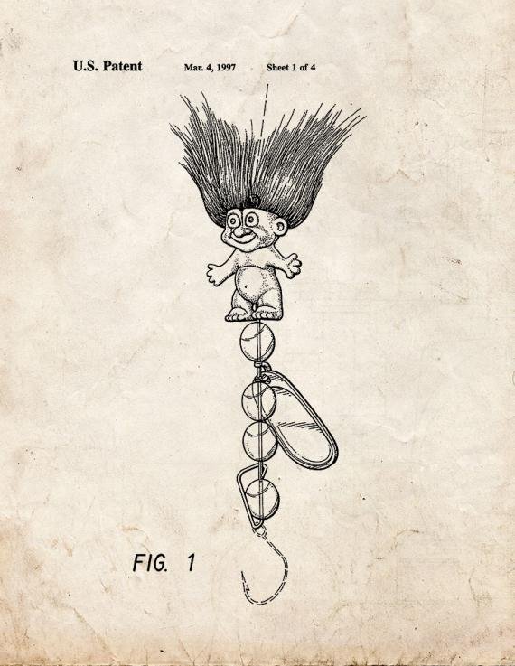 Patent Blueprint 3455 2 12 A4 Photo Print
