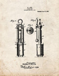 Patent Blueprint 3466 1 12 A4 Photo Print