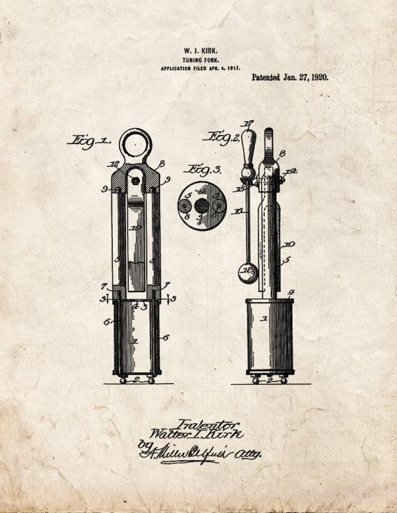 Patent Blueprint 3466 1 12 A4 Photo Print