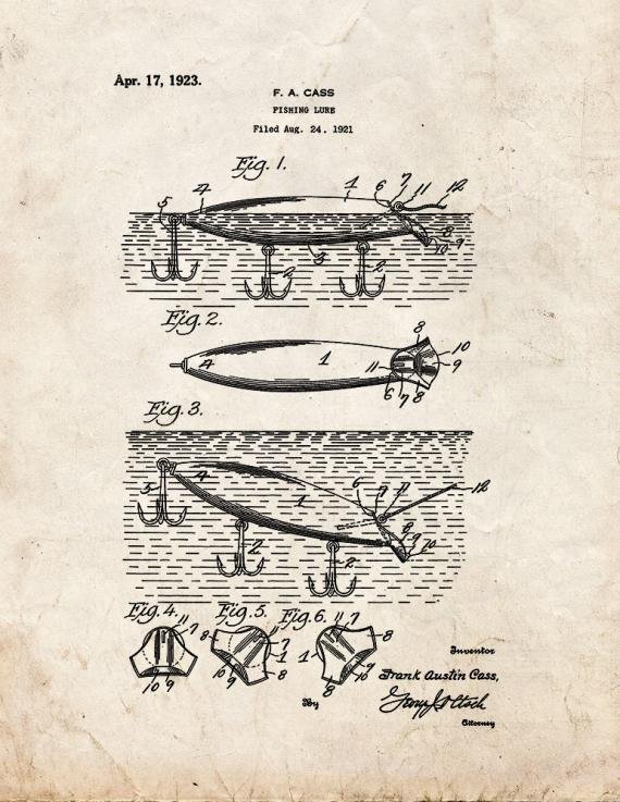 Patent Blueprint 3468 1 12 A4 Photo Print