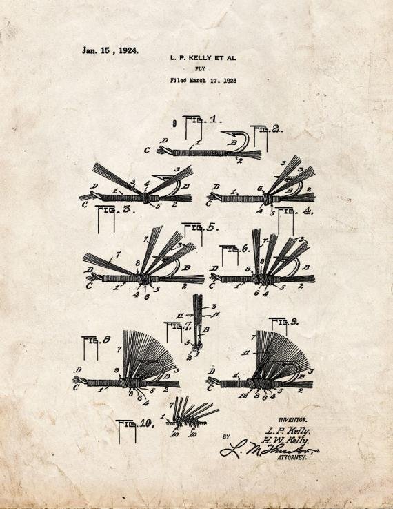 Patent Blueprint 3470 1 12 A4 Photo Print