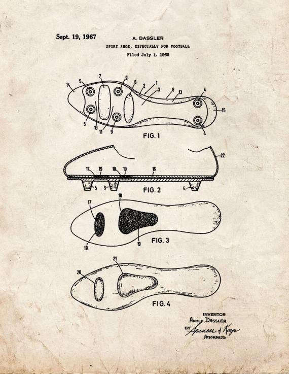Patent Blueprint 3481 1 12 A4 Photo Print