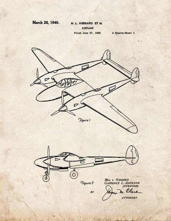 Patent Blueprint 349 1 12 A4 Photo Print