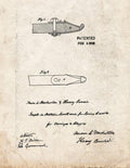 Patent Blueprint 3491 1 12 A4 Photo Print
