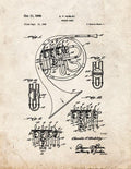 Patent Blueprint 3504 1 12 A4 Photo Print
