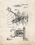 Patent Blueprint 3509 1 12 A4 Photo Print
