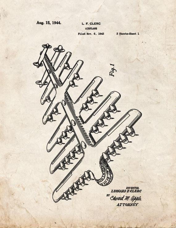 Patent Blueprint 351 1 12 A4 Photo Print