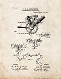 Patent Blueprint 3510 1 12 A4 Photo Print
