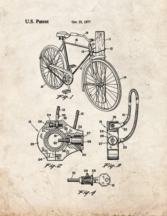 Patent Blueprint 3512 2 12 A4 Photo Print
