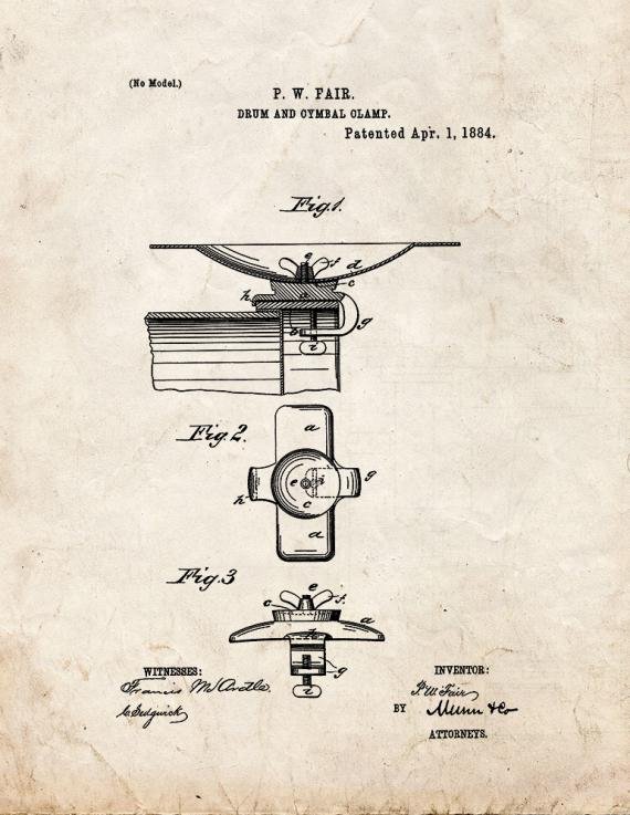 Patent Blueprint 3514 1 12 A4 Photo Print
