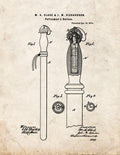 Patent Blueprint 3518 1 12 A4 Photo Print