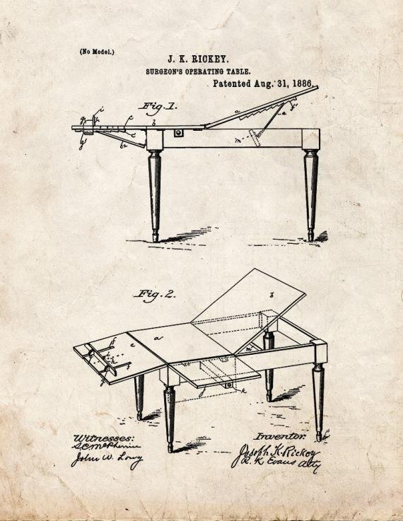 Patent Blueprint 3523 1 12 A4 Photo Print