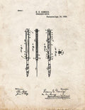Patent Blueprint 3524 1 12 A4 Photo Print
