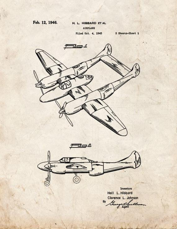 Patent Blueprint 354 1 12 A4 Photo Print