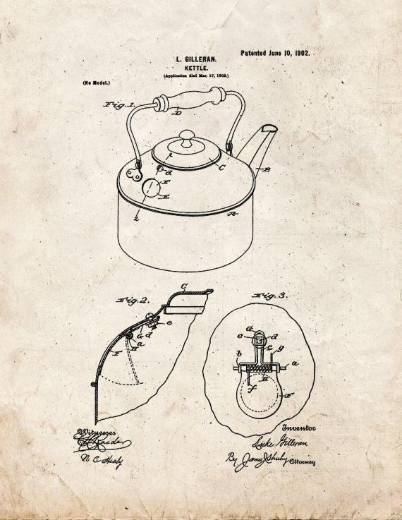 Patent Blueprint 3542 1 12 A4 Photo Print