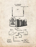 Patent Blueprint 3545 1 12 A4 Photo Print