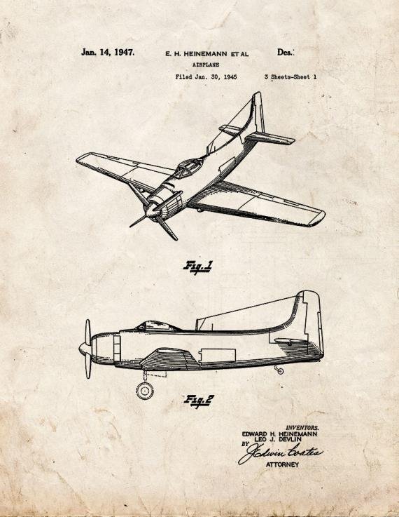 Patent Blueprint 355 1 12 A4 Photo Print