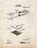 Patent Blueprint 3553 1 12 A4 Photo Print