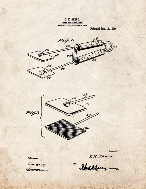 Patent Blueprint 3553 1 12 A4 Photo Print