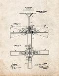 Patent Blueprint 3555 1 12 A4 Photo Print