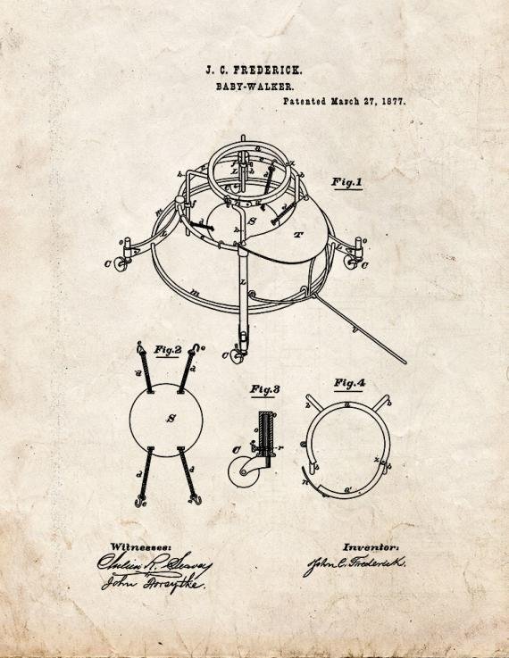 Patent Blueprint 3559 1 12 A4 Photo Print